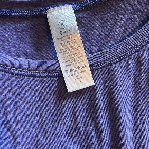 Ivivva twisted hem muscle tee - Picture 3 of 3